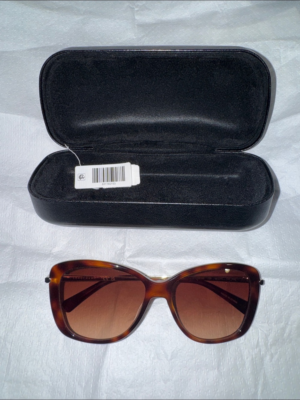 Longchamp polarized Sunglasses New in case!